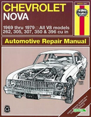 Haynes Chevrolet Nova Haynes Repair Manual (1969-1979)