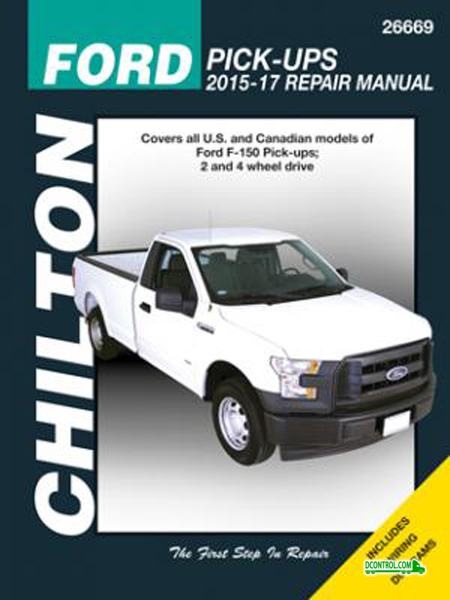 Haynes Ford F-150 Chilton Repair Manual (2015-2017)