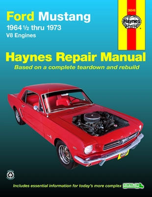 Haynes Ford Mustang Haynes Repair Manual (1964 - 1973)
