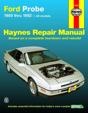 Haynes Ford Probe Haynes Repair Manual (1989-1992)