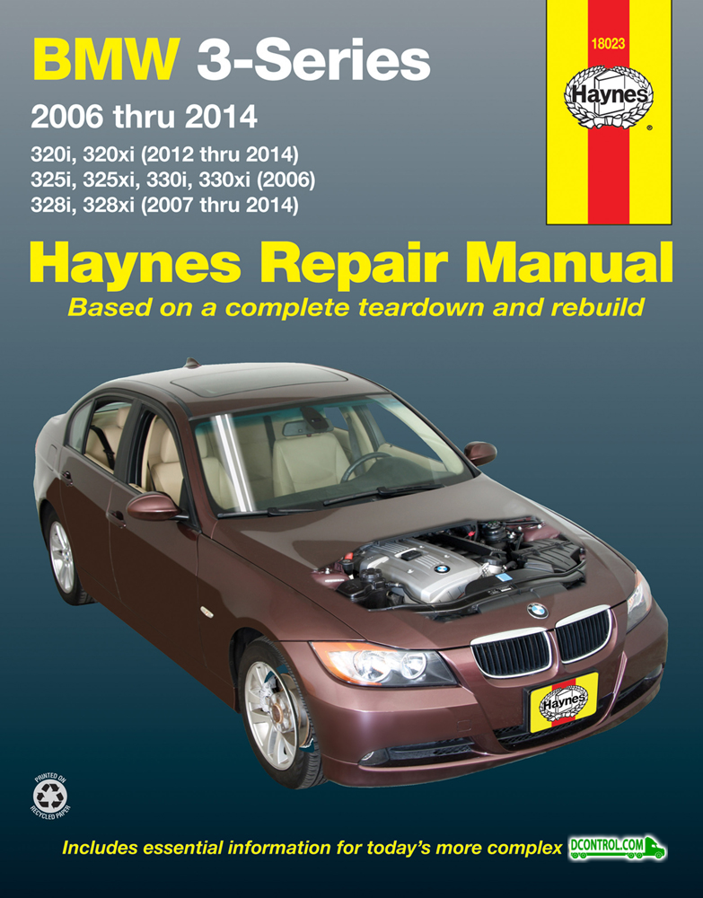 Haynes BMW 3 Series Haynes Repair Manual (2006-2014)