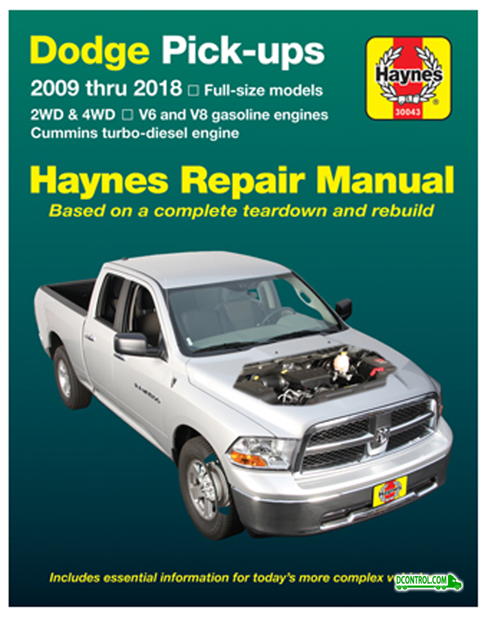 Haynes Dodge RAM Haynes Repair Manual (2009-2018)